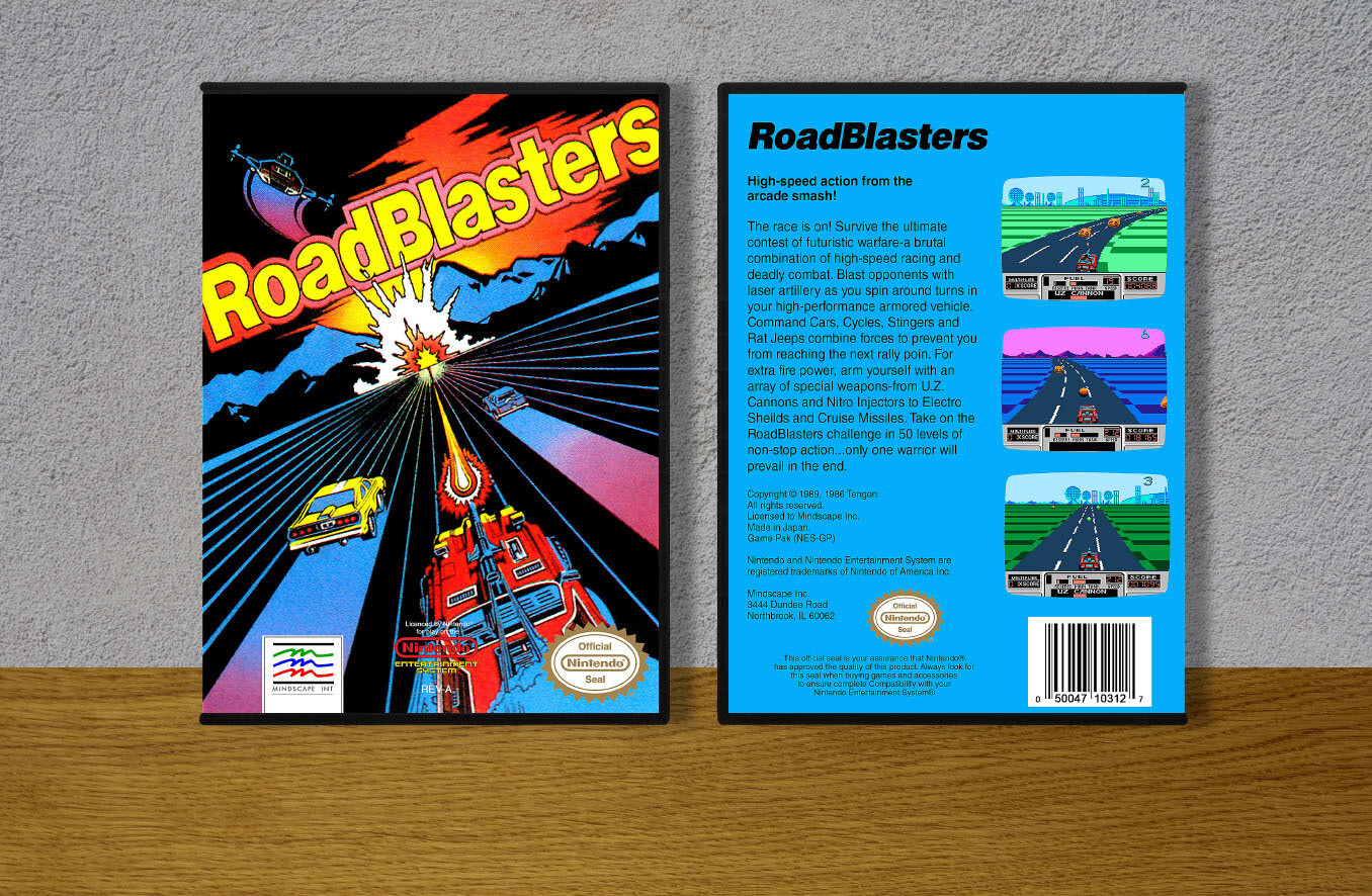 Road Blasters, Case Color: DARK GREY (OEM DS CASE COLOR)