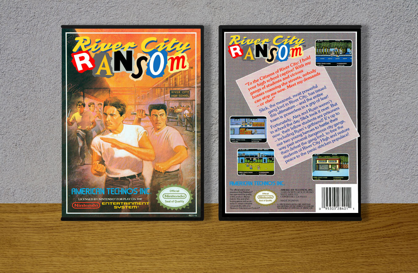 River City Ransom, Case Color: DARK GREY (OEM DS CASE COLOR)