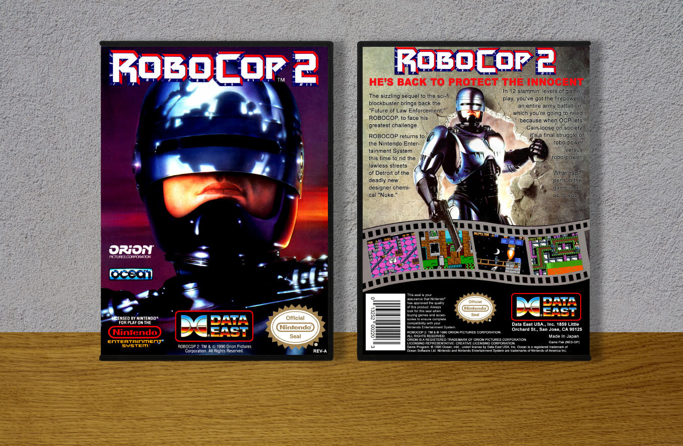 Robocop 2, Case Color: DARK GREY (OEM DS CASE COLOR)