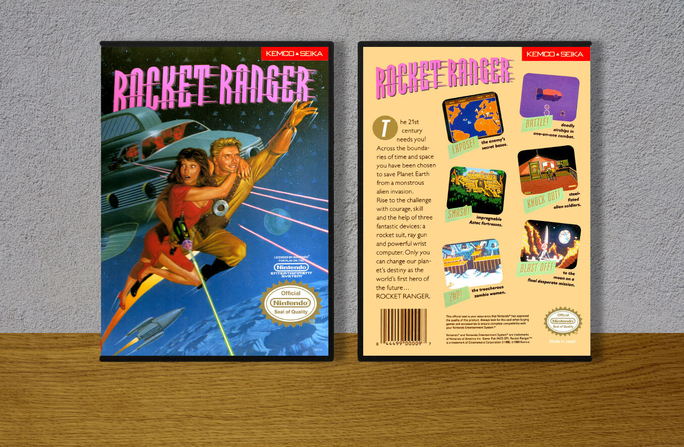 Rocket Ranger, Case Color: DARK GREY (OEM DS CASE COLOR)