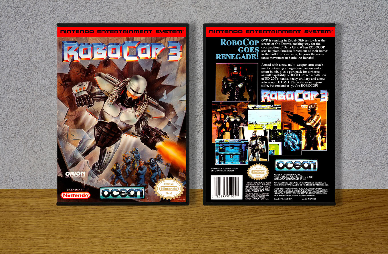 Robocop 3, Case Color: DARK GREY (OEM DS CASE COLOR)