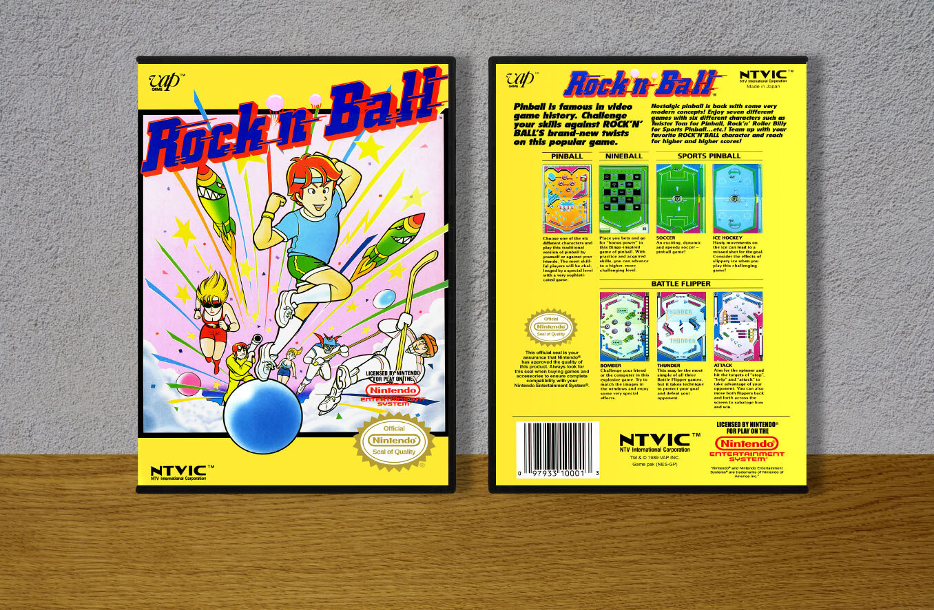 Rock &#39;N Ball, Case Color: DARK GREY (OEM DS CASE COLOR)