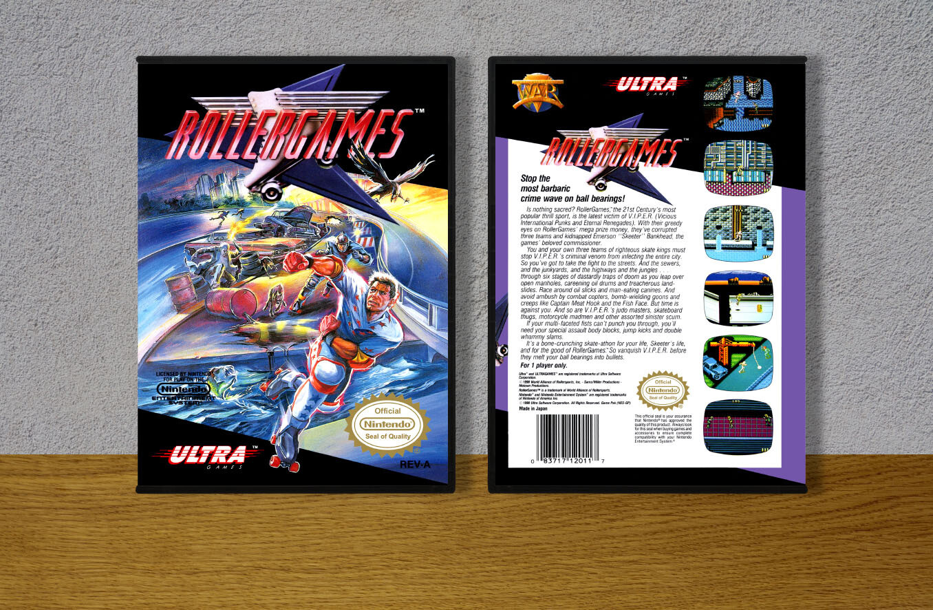 Rollergames, Case Color: DARK GREY (OEM DS CASE COLOR)