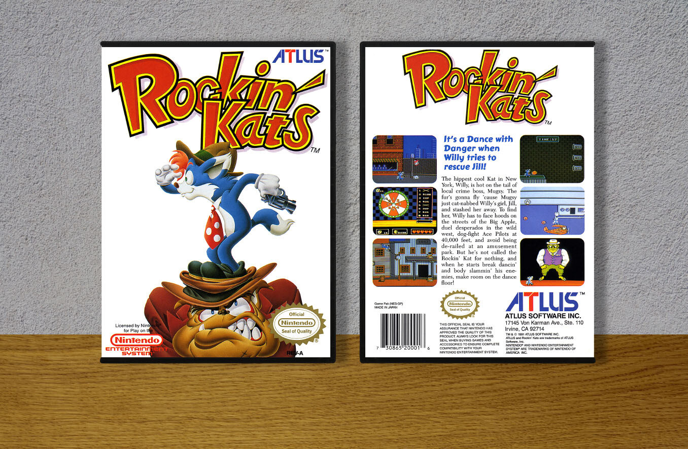 Rockin&#39; Kats, Case Color: DARK GREY (OEM DS CASE COLOR)