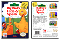 Sesame Street: Big Bird&#39;s Hide &amp; Speak