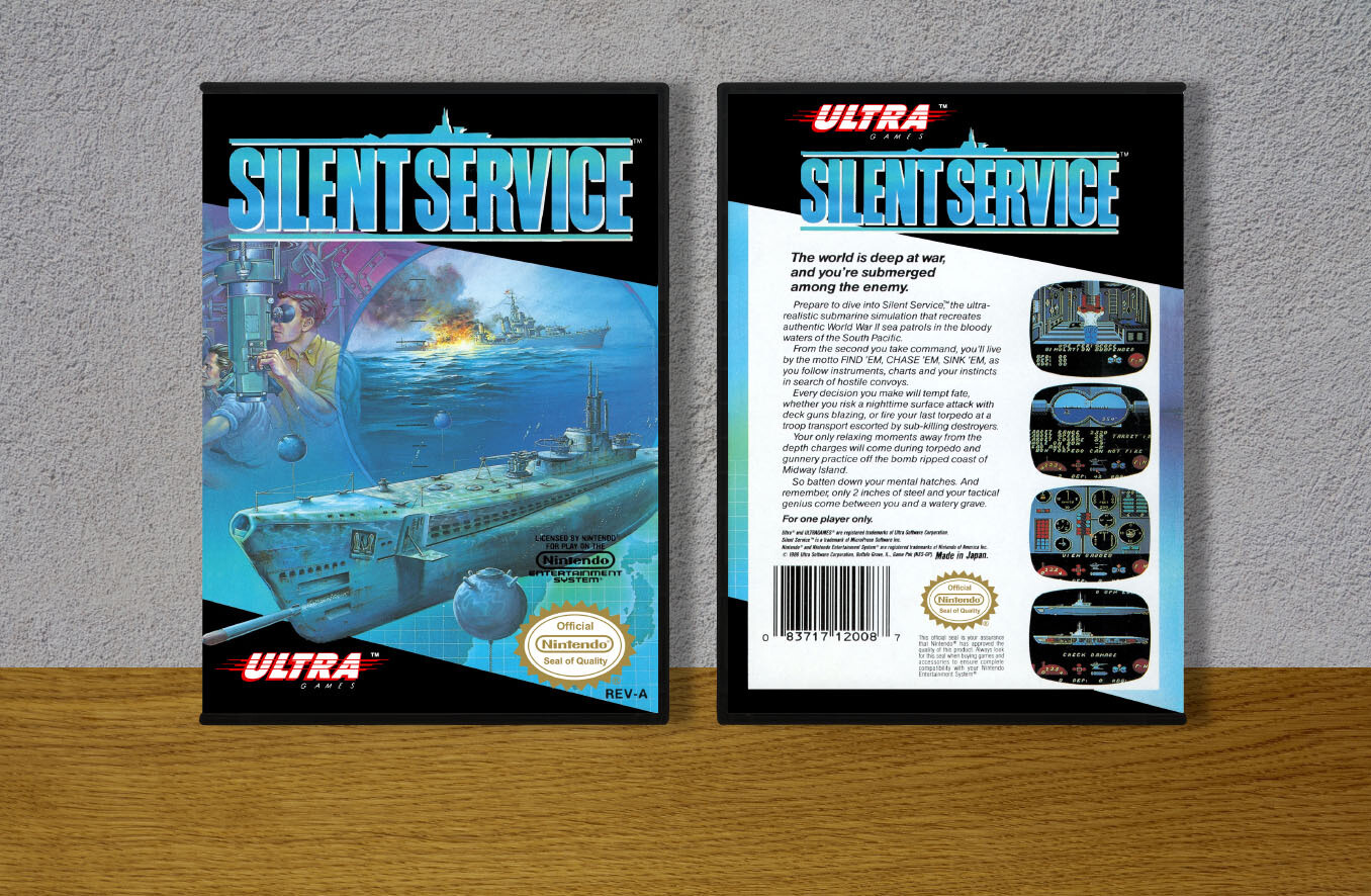 Silent Service, Case Color: DARK GREY (OEM DS CASE COLOR)