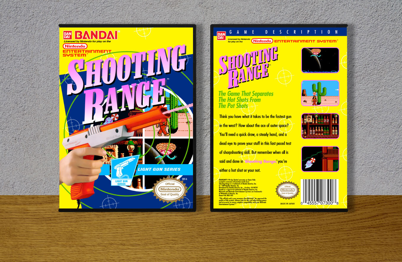 Shooting Range, Case Color: DARK GREY (OEM DS CASE COLOR)