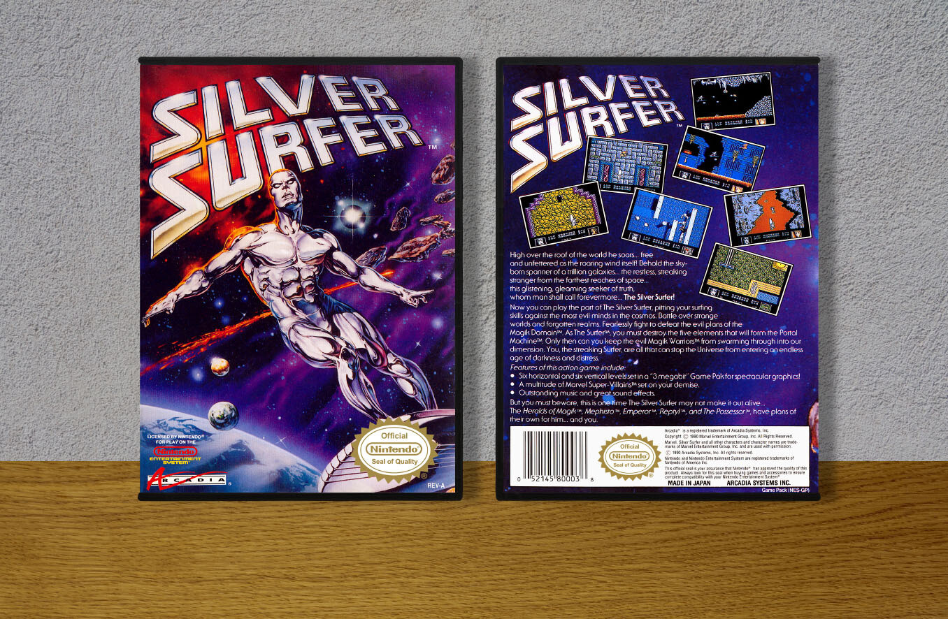 Silver Surfer, Case Color: DARK GREY (OEM DS CASE COLOR)