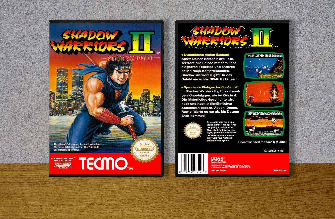 Shadow Warriors II, Case Color: DARK GREY (OEM DS CASE COLOR)