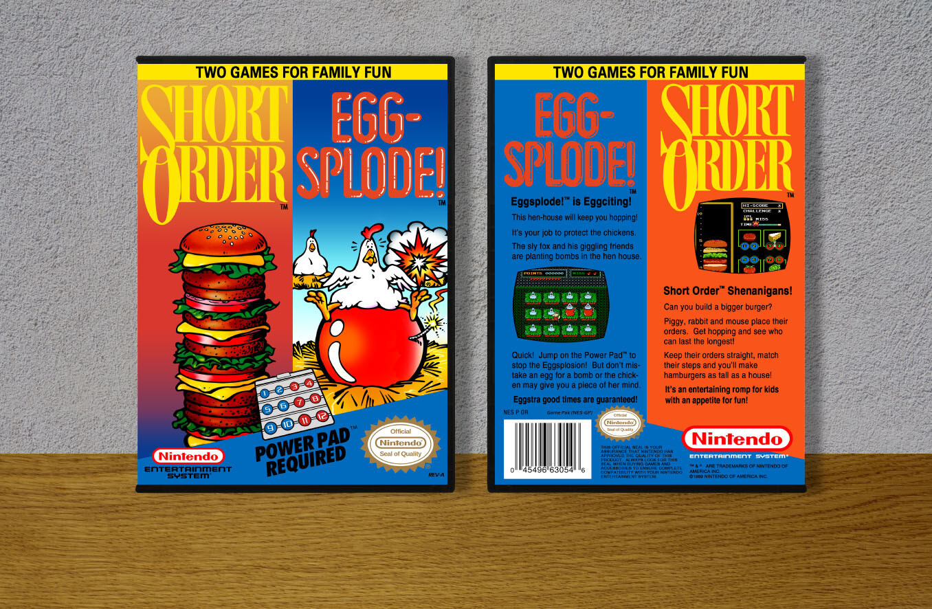 Short Order / Eggsplode, Case Color: DARK GREY (OEM DS CASE COLOR)