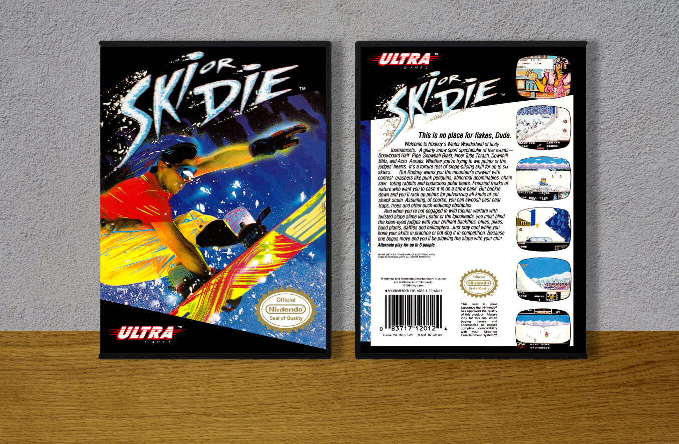 Ski or Die, Case Color: DARK GREY (OEM DS CASE COLOR)