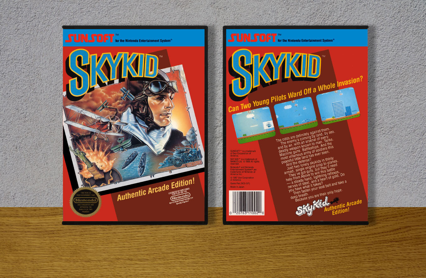 Sky Kid, Case Color: DARK GREY (OEM DS CASE COLOR)