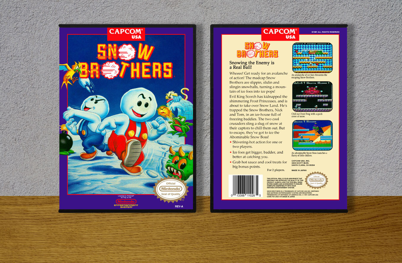 Snow Brothers, Case Color: DARK GREY (OEM DS CASE COLOR)