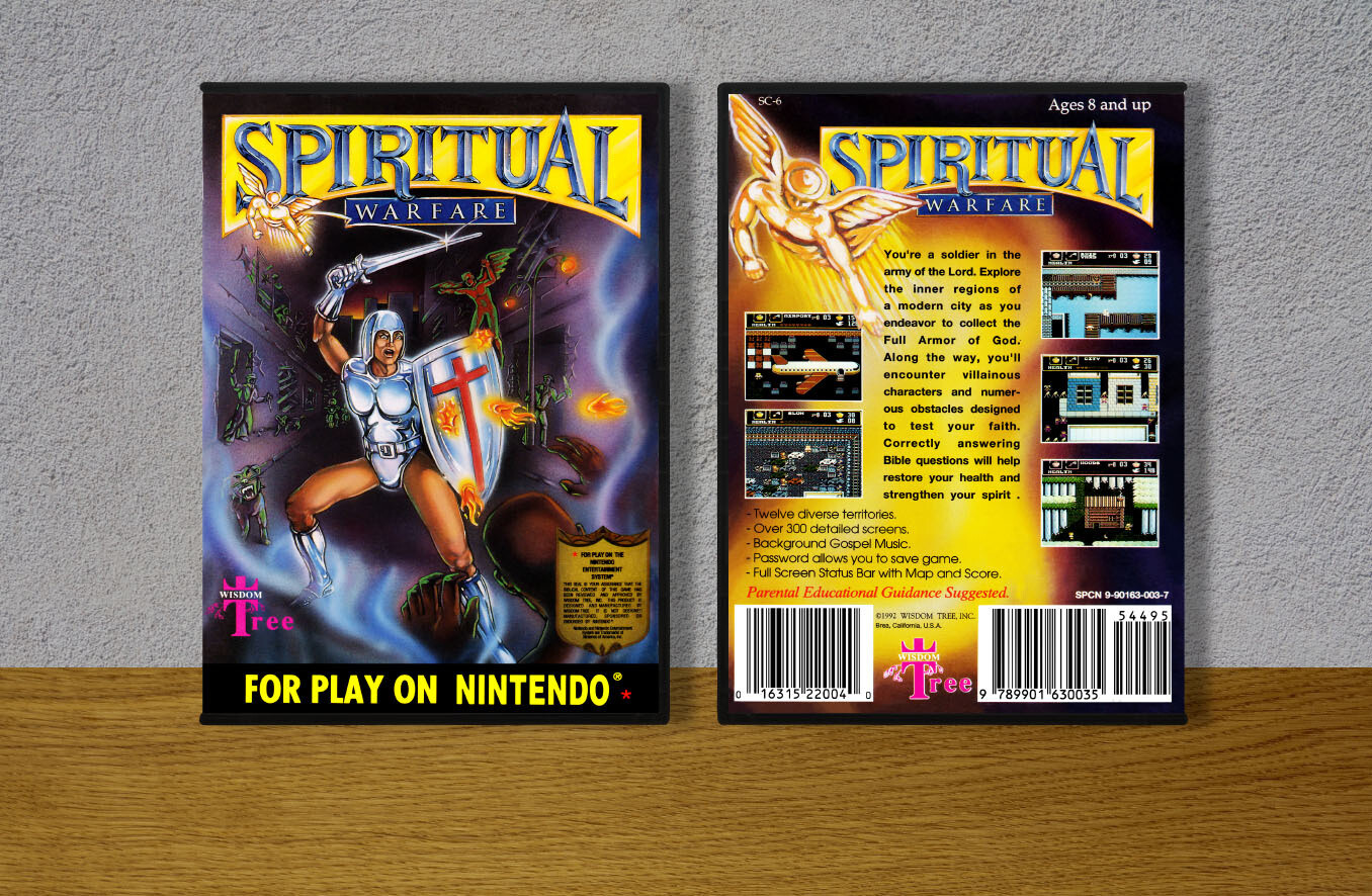 Spiritual Warfare, Case Color: DARK GREY (OEM DS CASE COLOR)