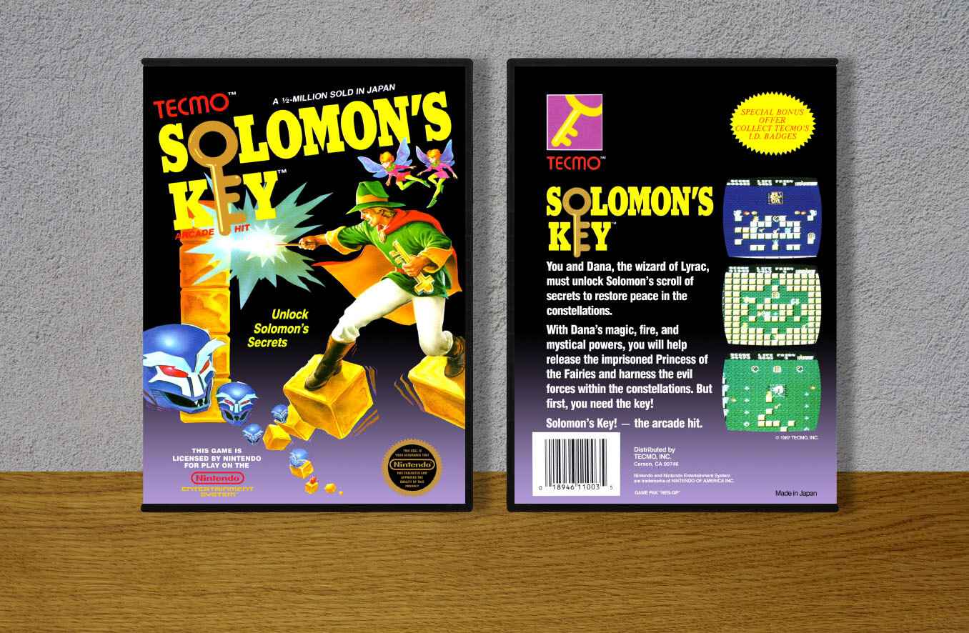 Soloman&#39;s Key, Case Color: DARK GREY (OEM DS CASE COLOR)