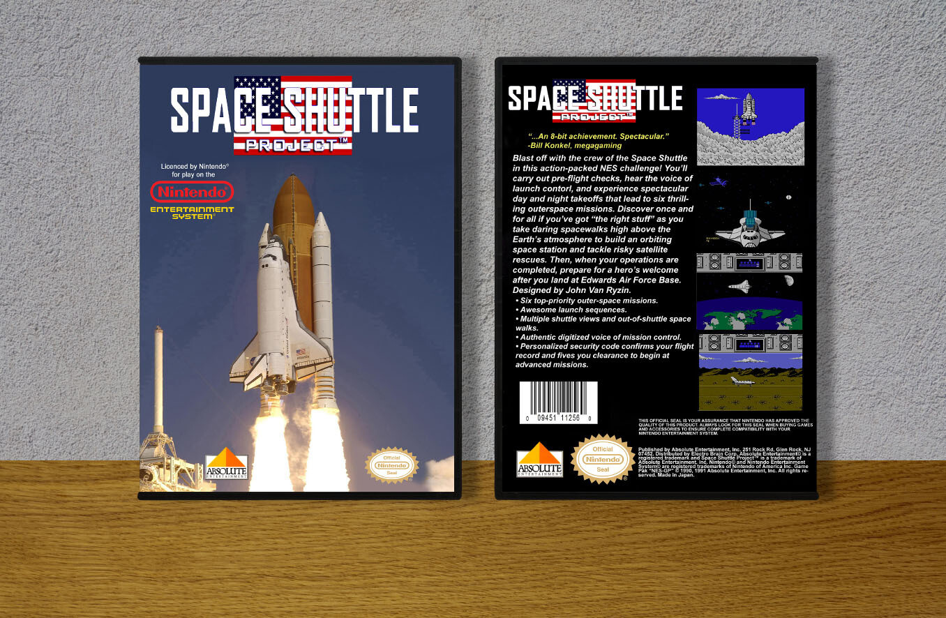 Space Shuttle Project, Case Color: DARK GREY (OEM DS CASE COLOR)
