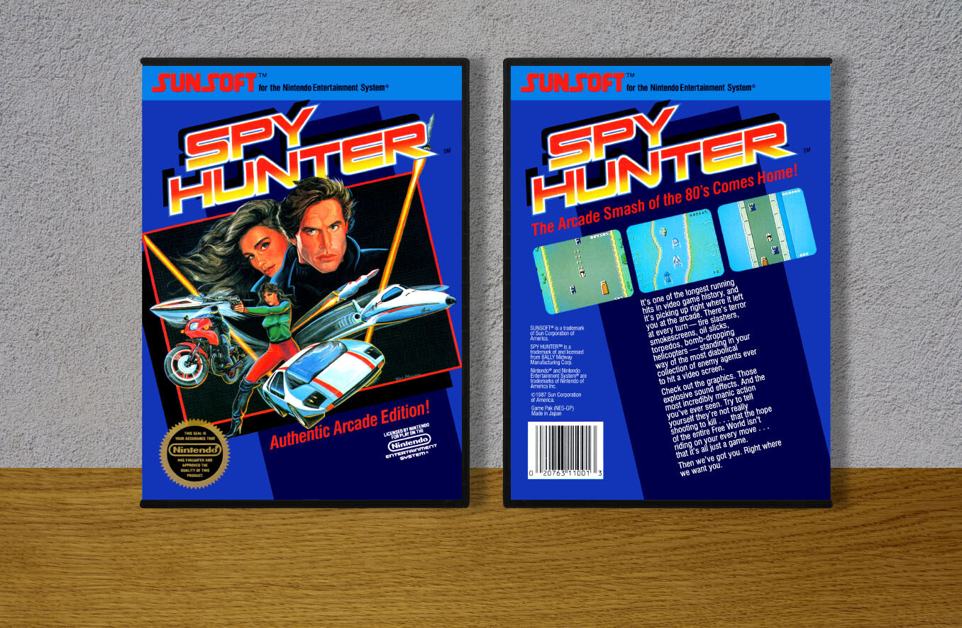 Spy Hunter, Case Color: DARK GREY (OEM DS CASE COLOR)