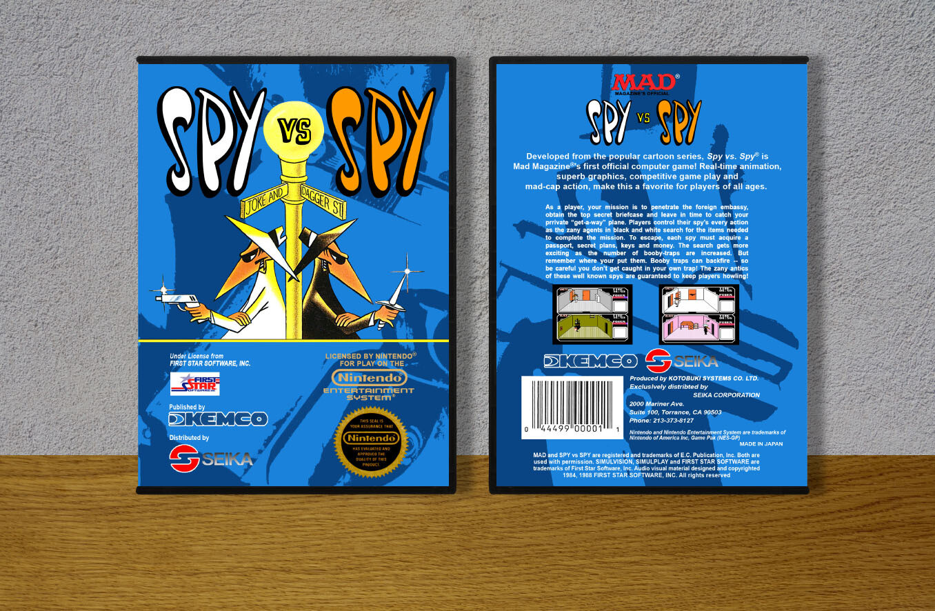 Spy vs Spy, Case Color: DARK GREY (OEM DS CASE COLOR)