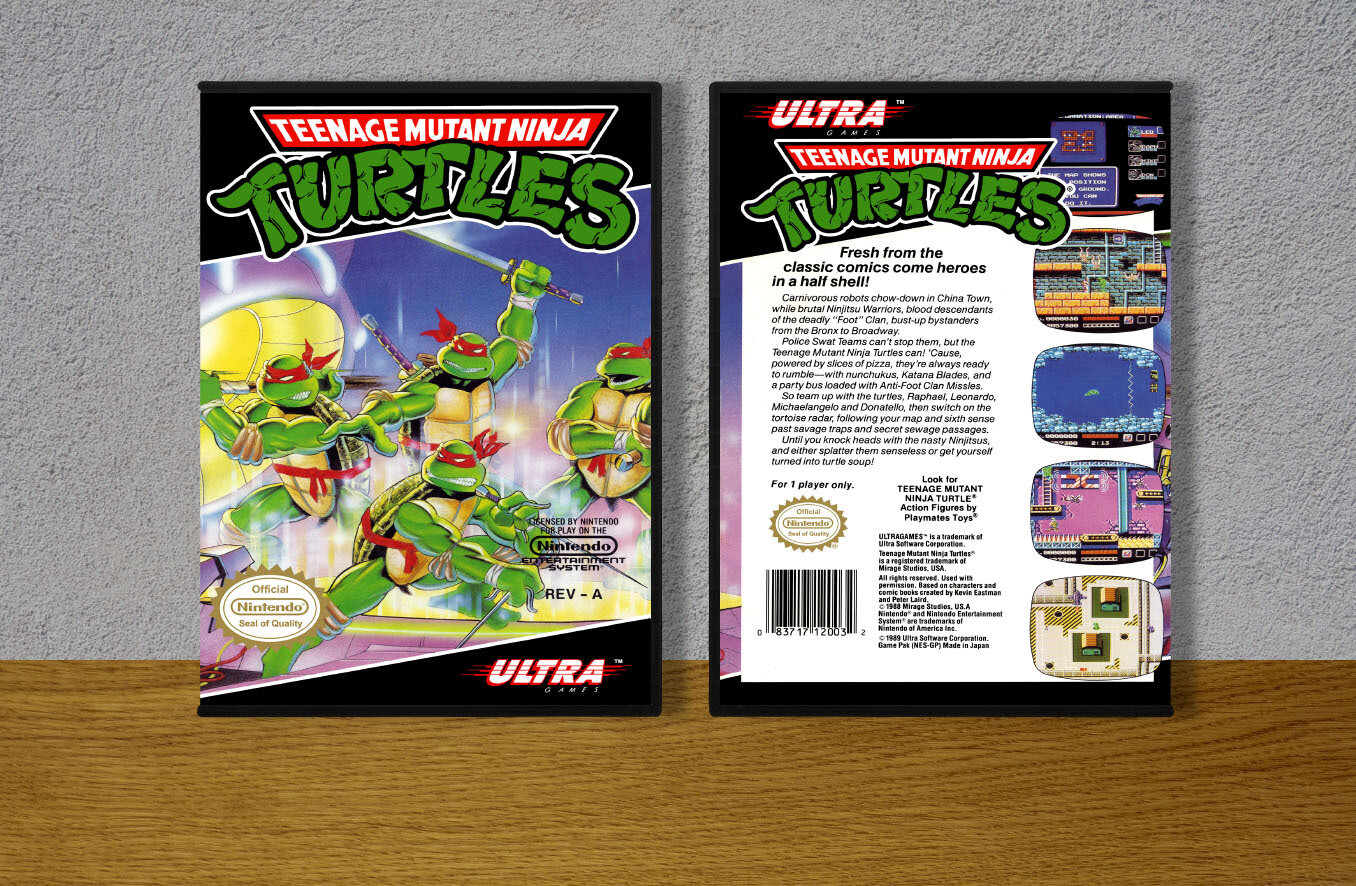 Teenage Mutant Ninja Turtles, Case Color: DARK GREY (OEM DS CASE COLOR)