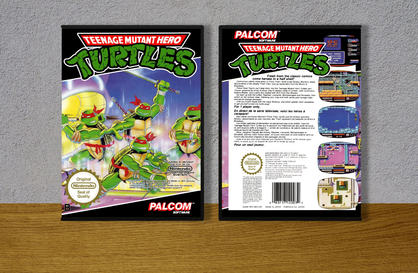 Teenage Mutant Hero Turtles (EU), Case Color: DARK GREY (OEM DS CASE COLOR)