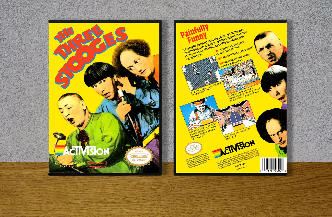 Three Stooges, The, Case Color: DARK GREY (OEM DS CASE COLOR)