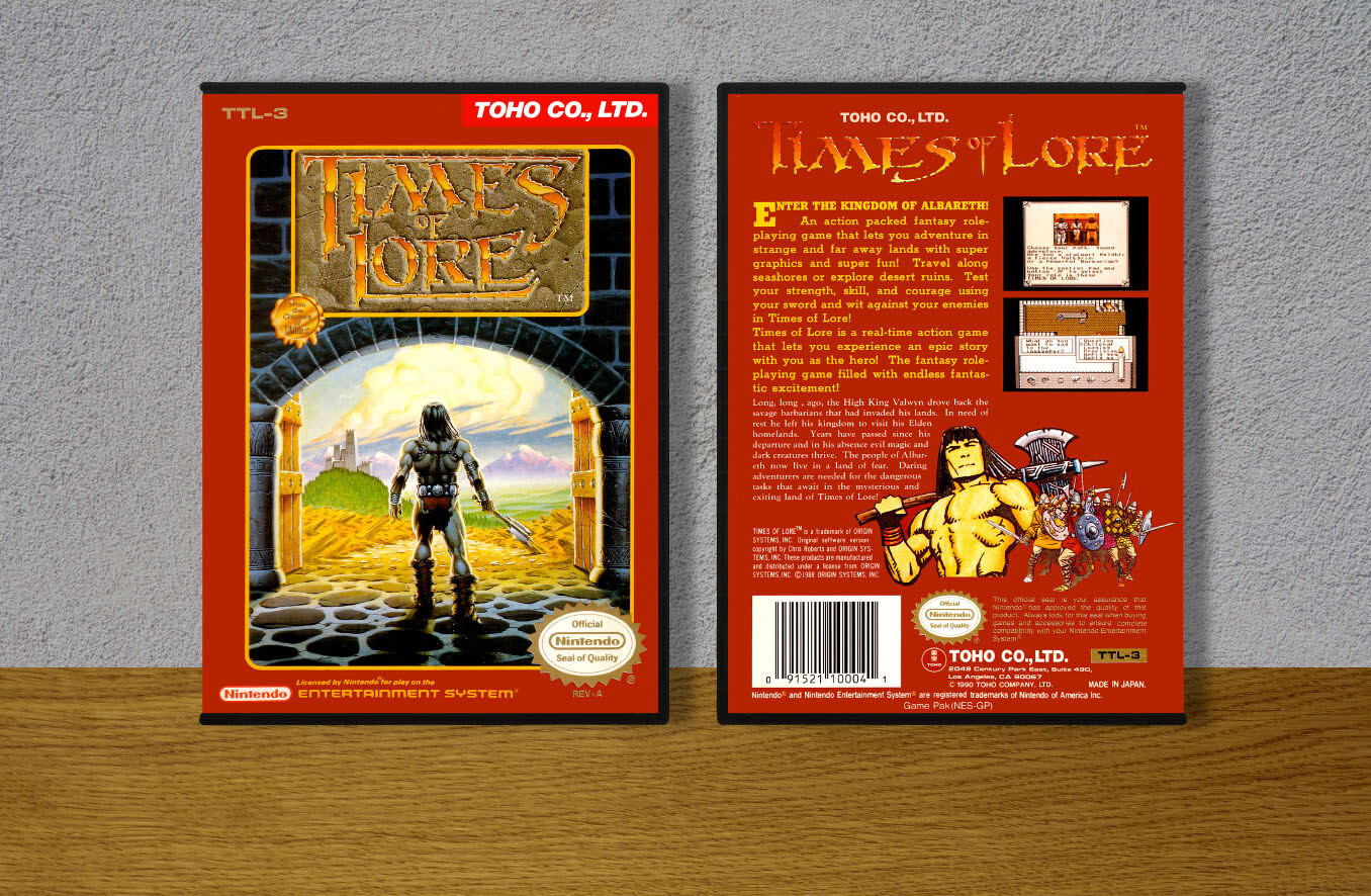 Times of Lore, Case Color: DARK GREY (OEM DS CASE COLOR)