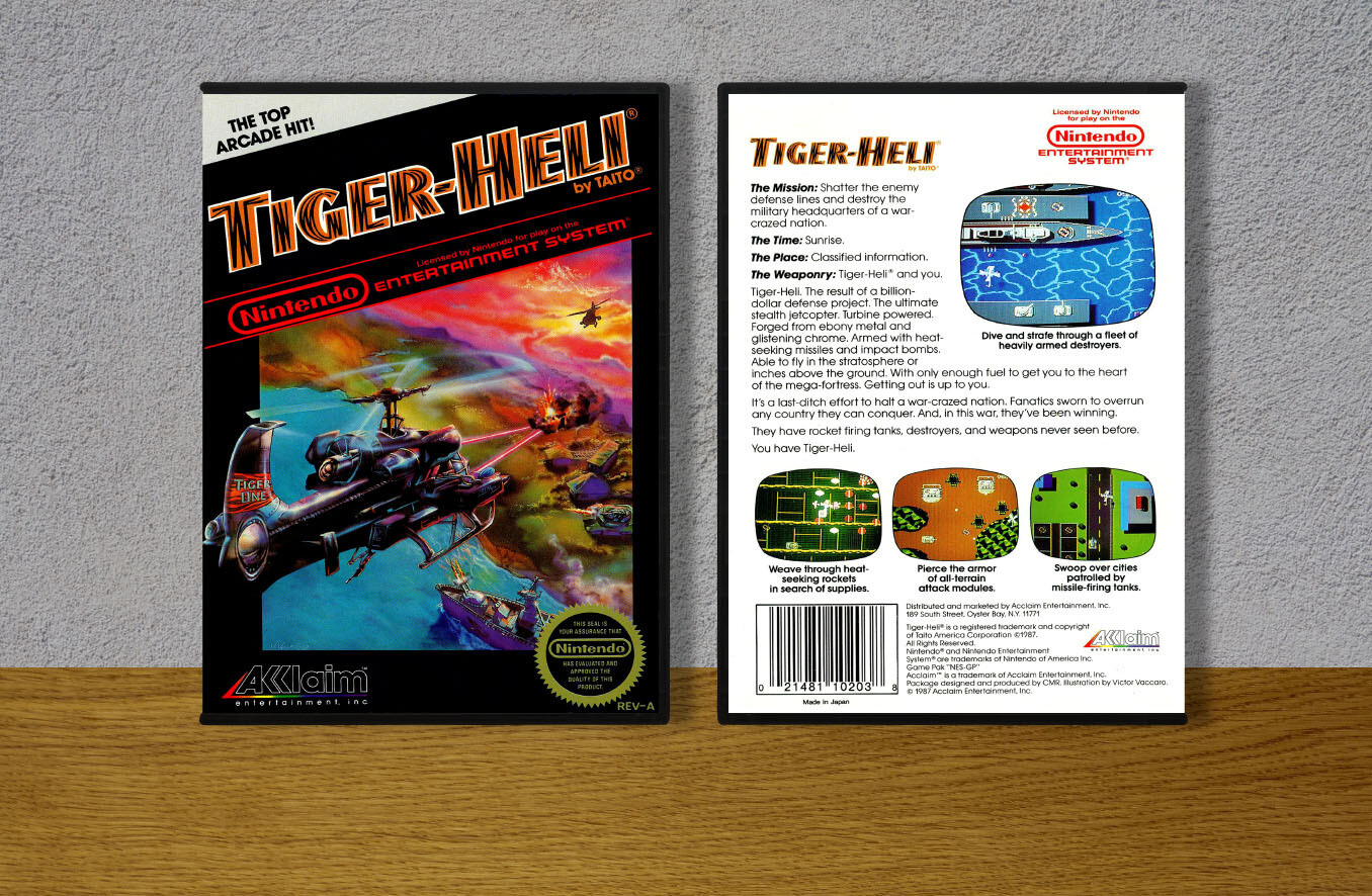 Tiger Heli, Case Color: DARK GREY (OEM DS CASE COLOR)