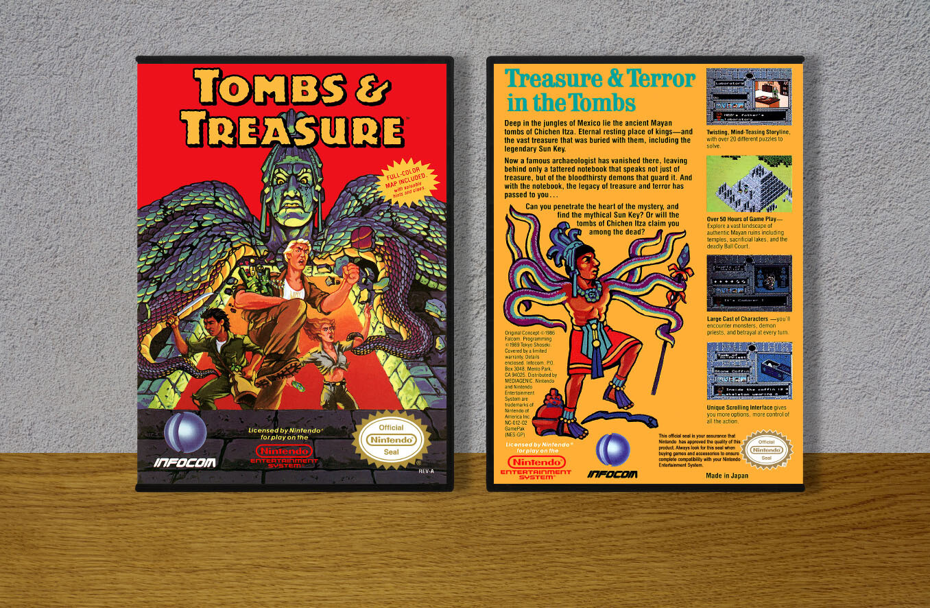 Tombs and Treasure, Case Color: DARK GREY (OEM DS CASE COLOR)