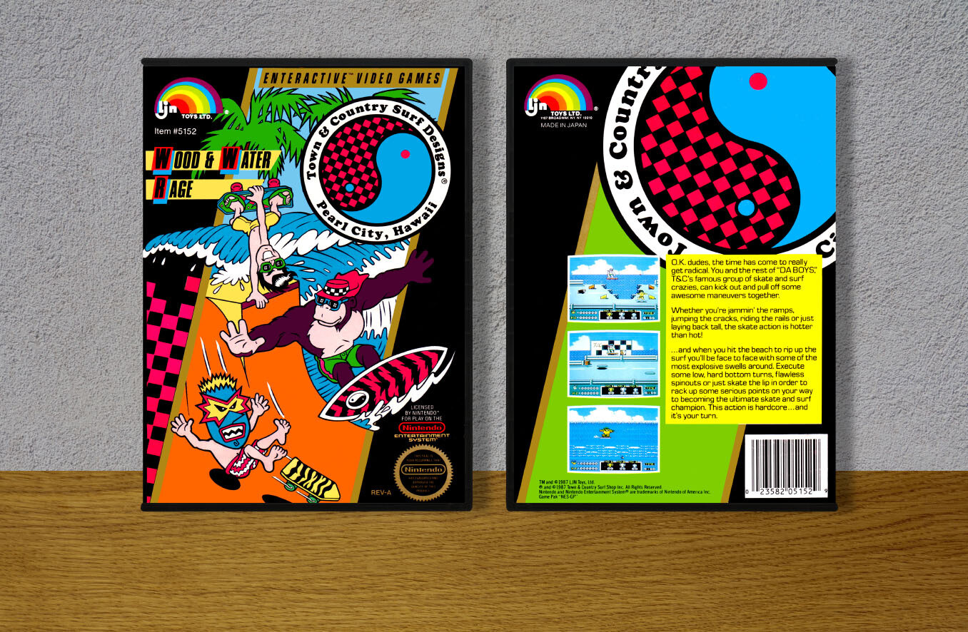 Town &amp; Country: Wood &amp; Water Rage (Original Spine), Case Color: DARK GREY (OEM DS CASE COLOR)