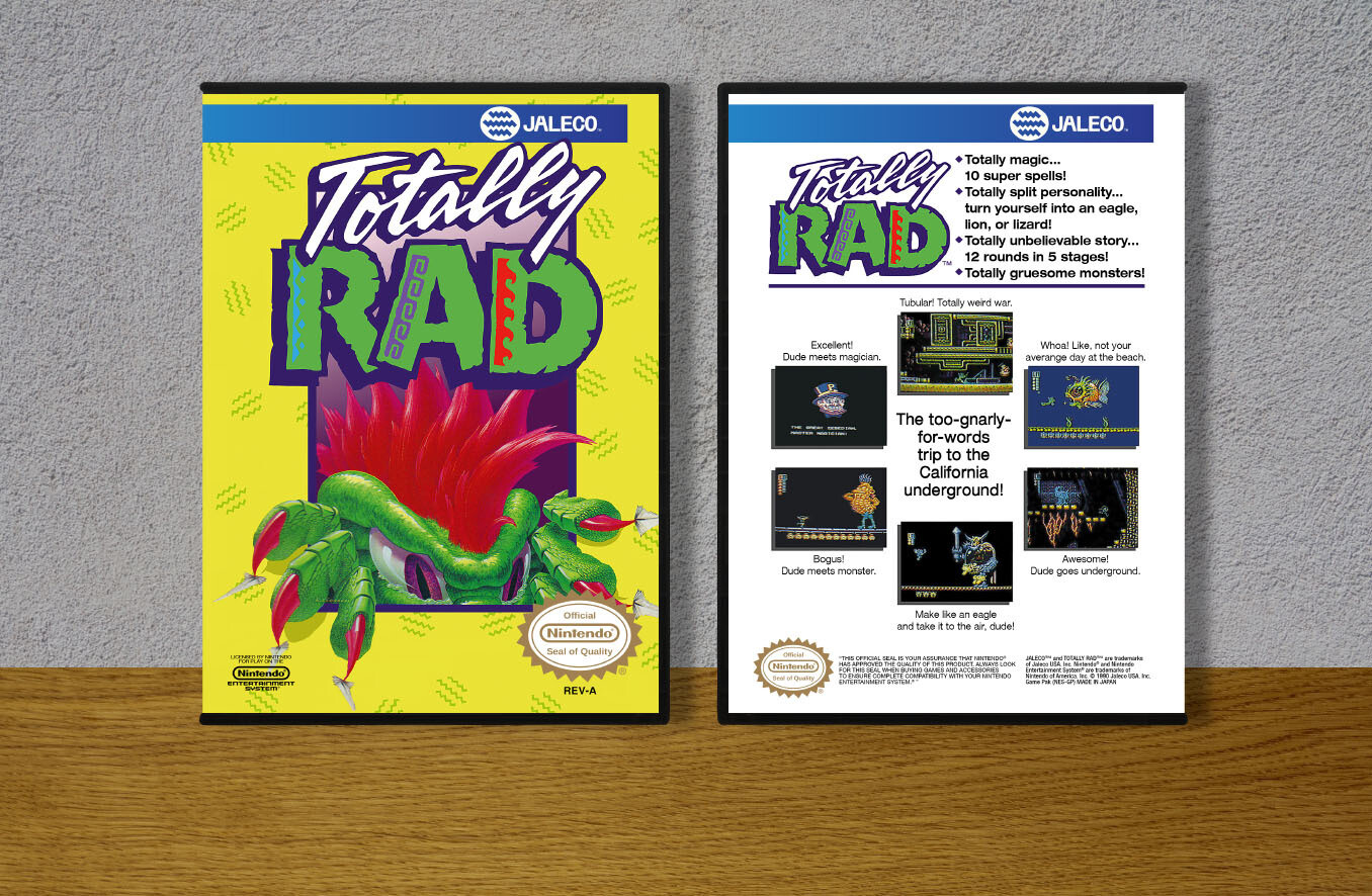 Totally Rad, Case Color: DARK GREY (OEM DS CASE COLOR)