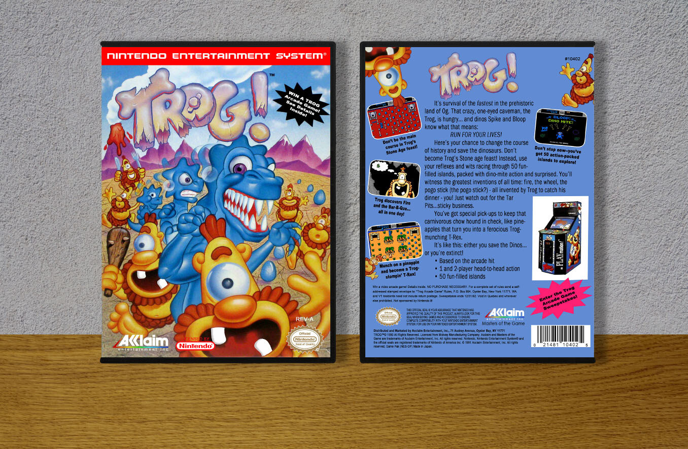 Trog!, Case Color: DARK GREY (OEM DS CASE COLOR)