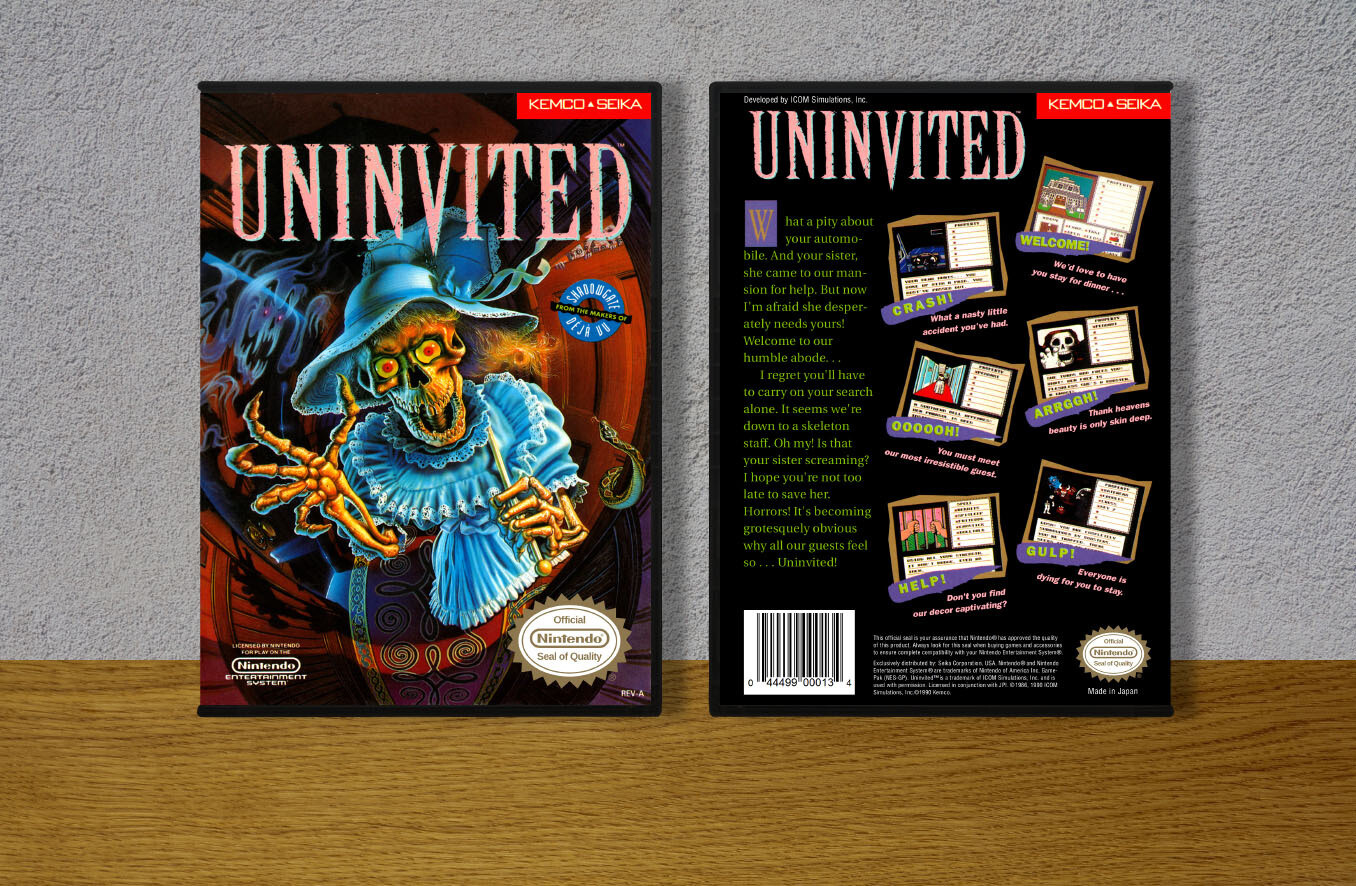 Uninvited, Case Color: DARK GREY (OEM DS CASE COLOR)