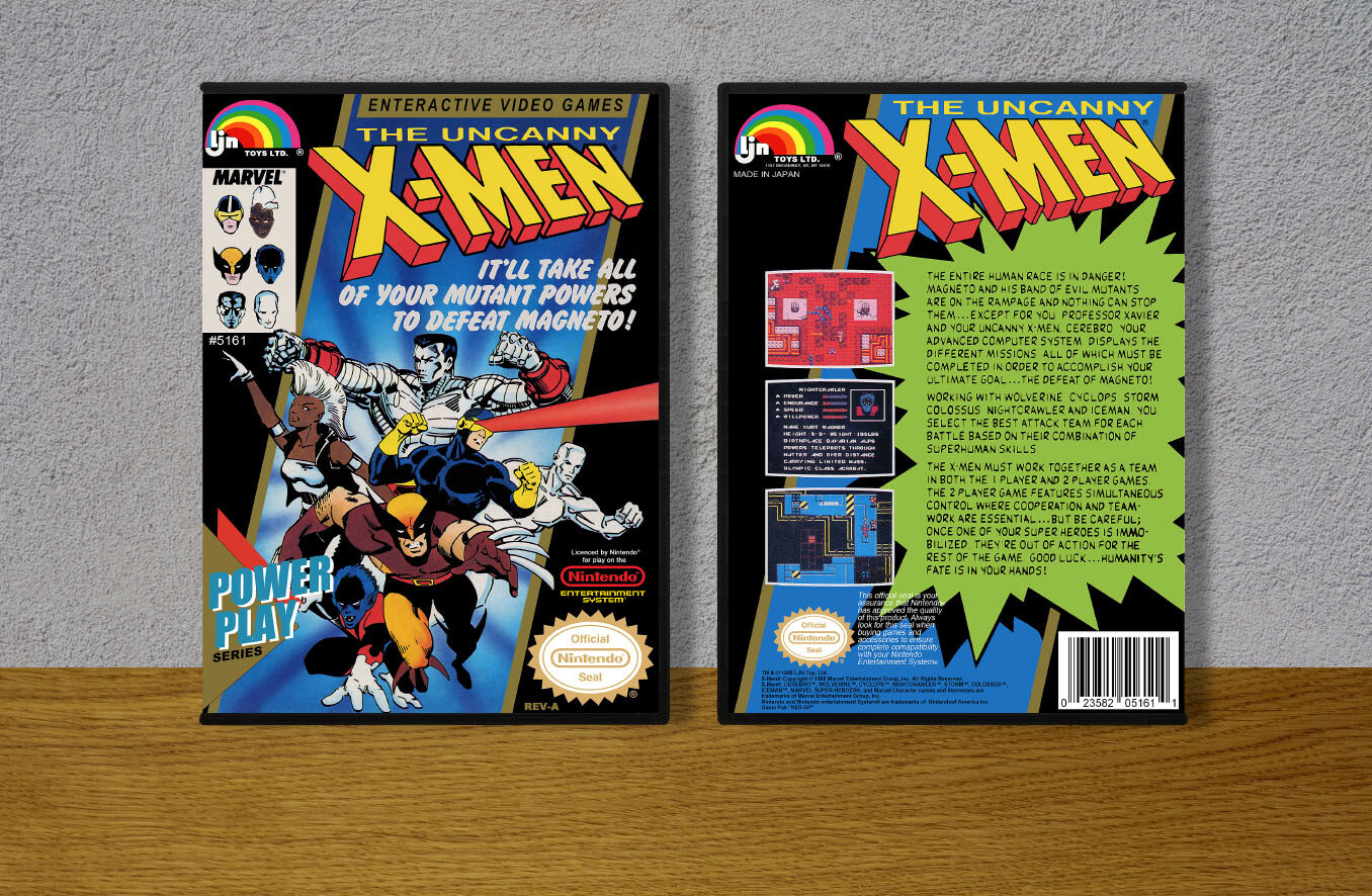 Uncanny X-Men, The, Case Color: DARK GREY (OEM DS CASE COLOR)