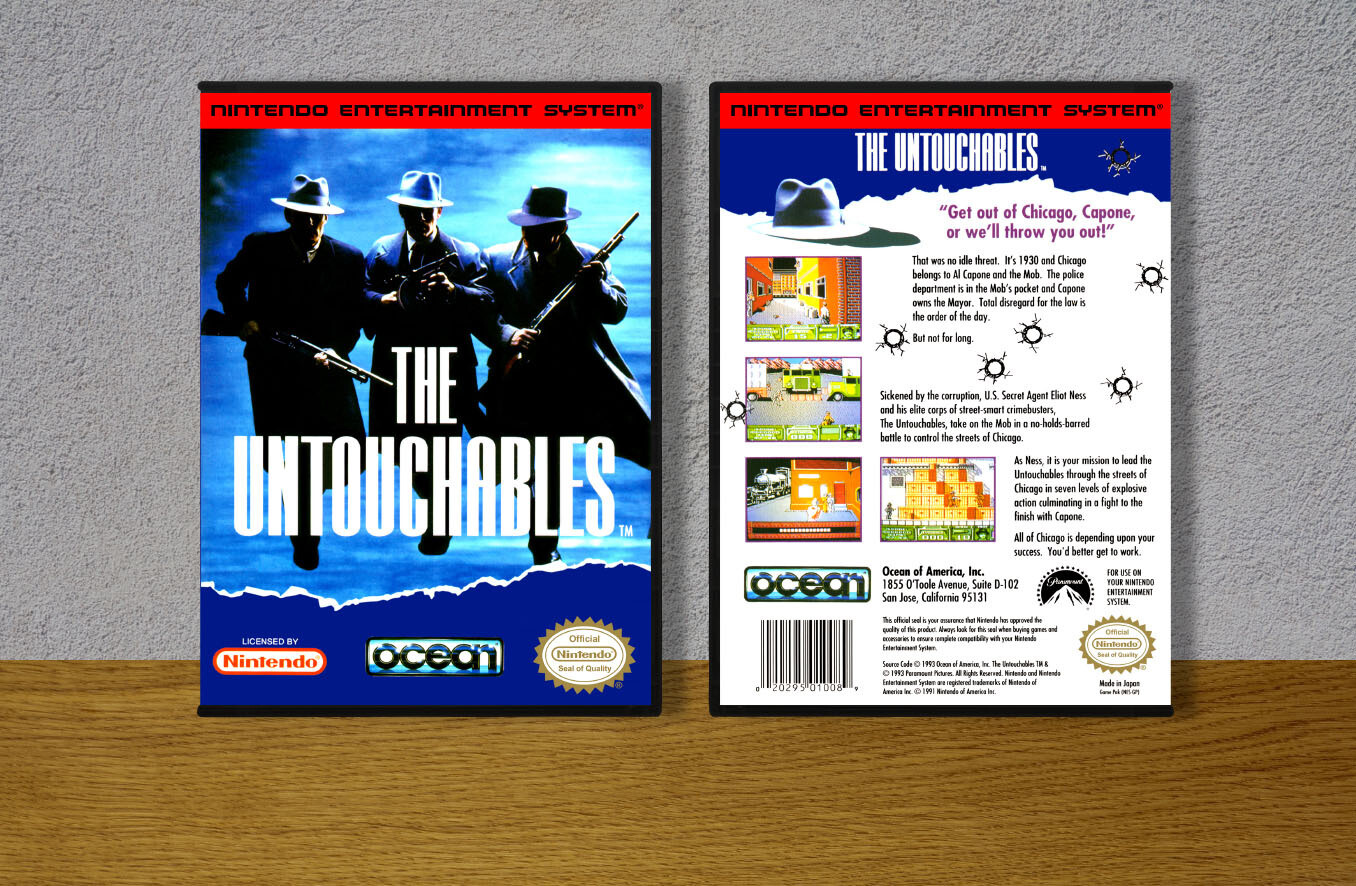 Untouchables, The (Blue Label), Case Color: DARK GREY (OEM DS CASE COLOR)