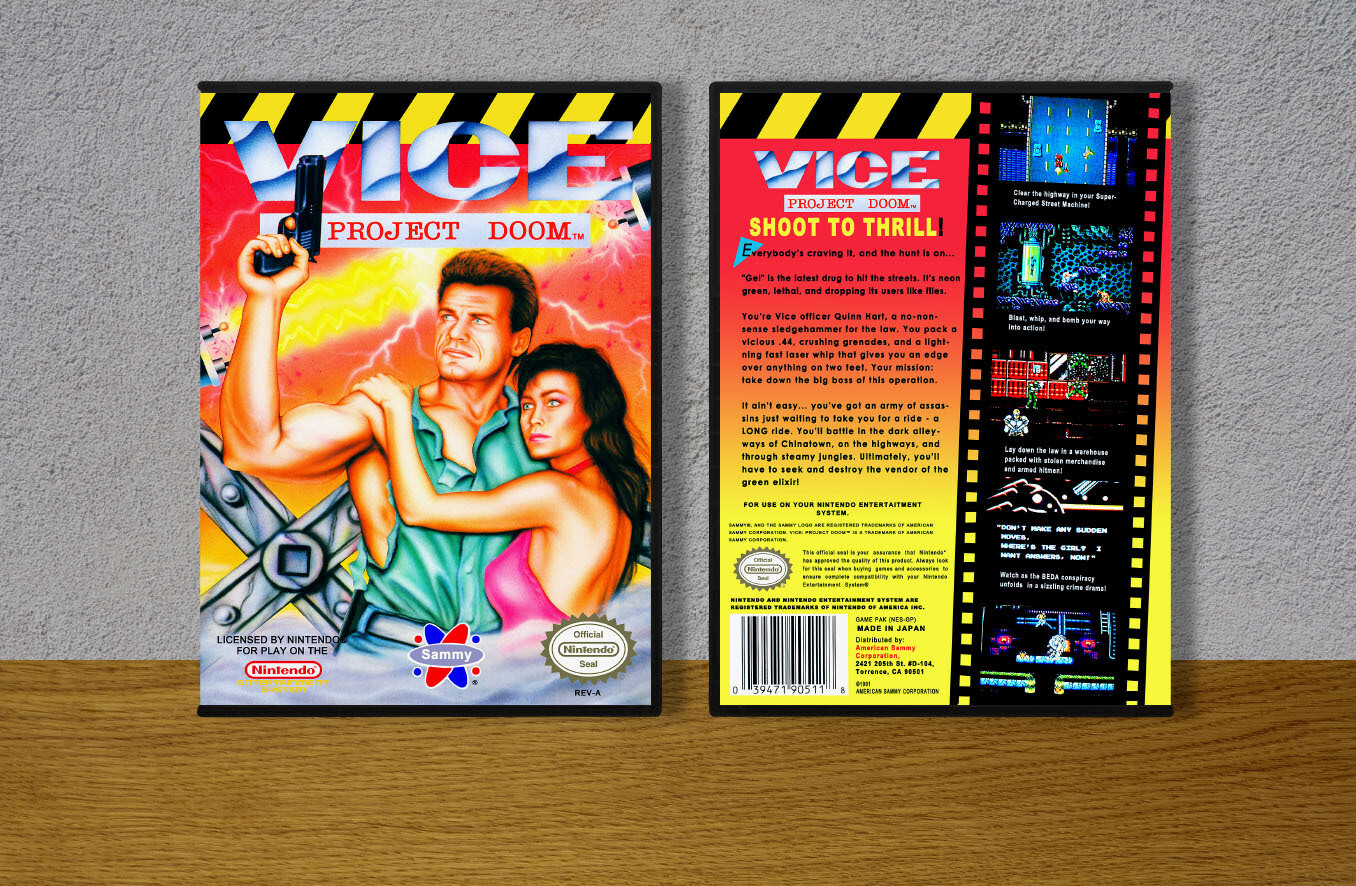 Vice Project Doom, Case Color: DARK GREY (OEM DS CASE COLOR)