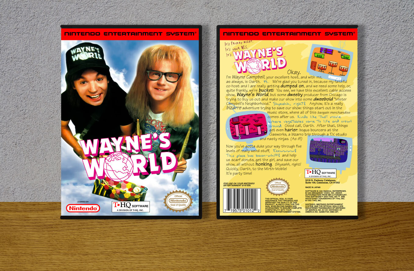 Wayne&#39;s World, Case Color: DARK GREY (OEM DS CASE COLOR)