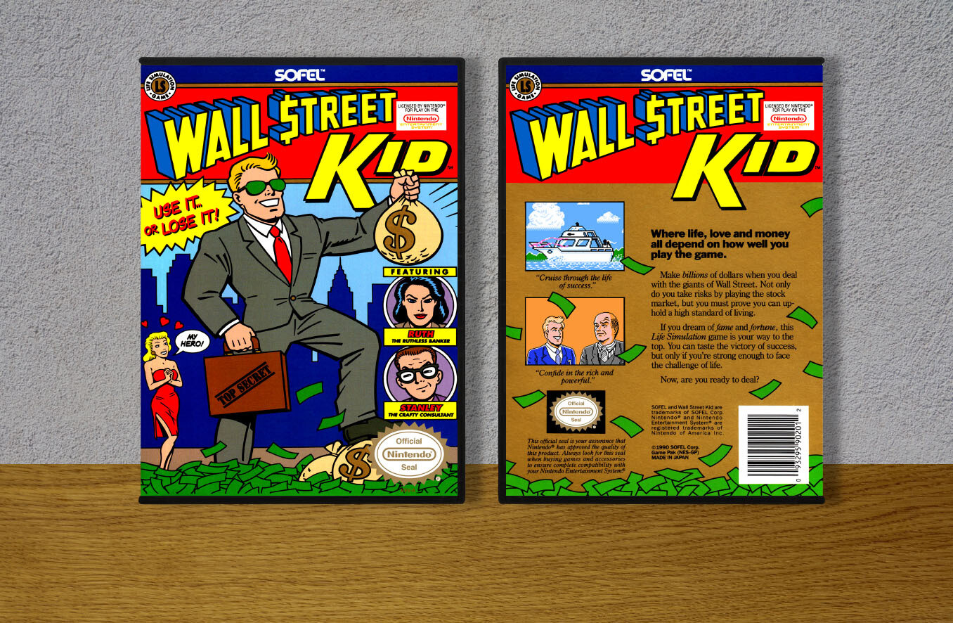 Wall Street Kid, Case Color: DARK GREY (OEM DS CASE COLOR)