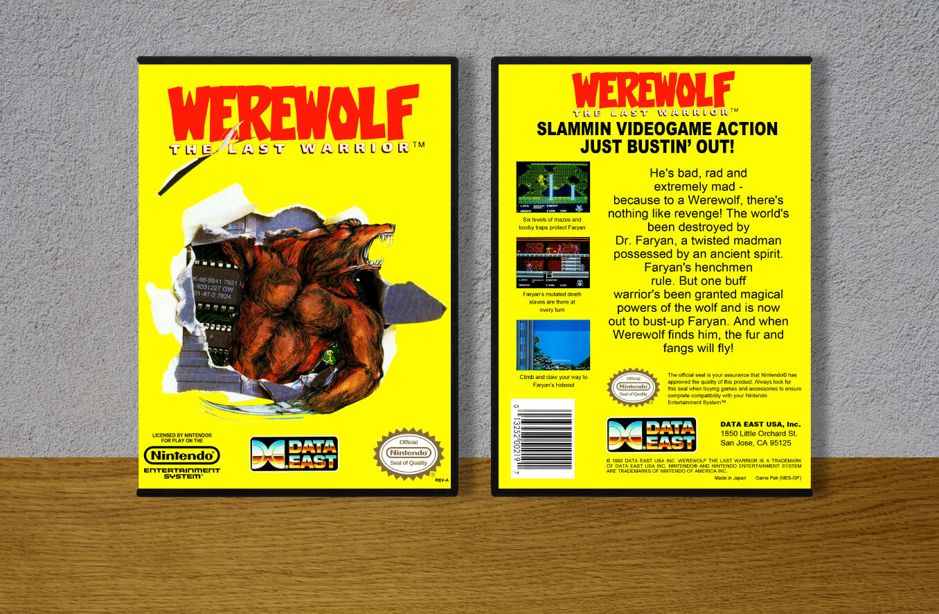 Werewolf: The Last Warrior, Case Color: DARK GREY (OEM DS CASE COLOR)