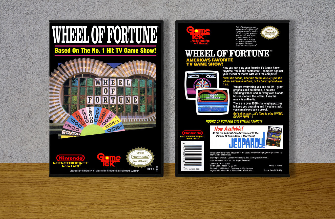 Wheel of Fortune, Case Color: DARK GREY (OEM DS CASE COLOR)