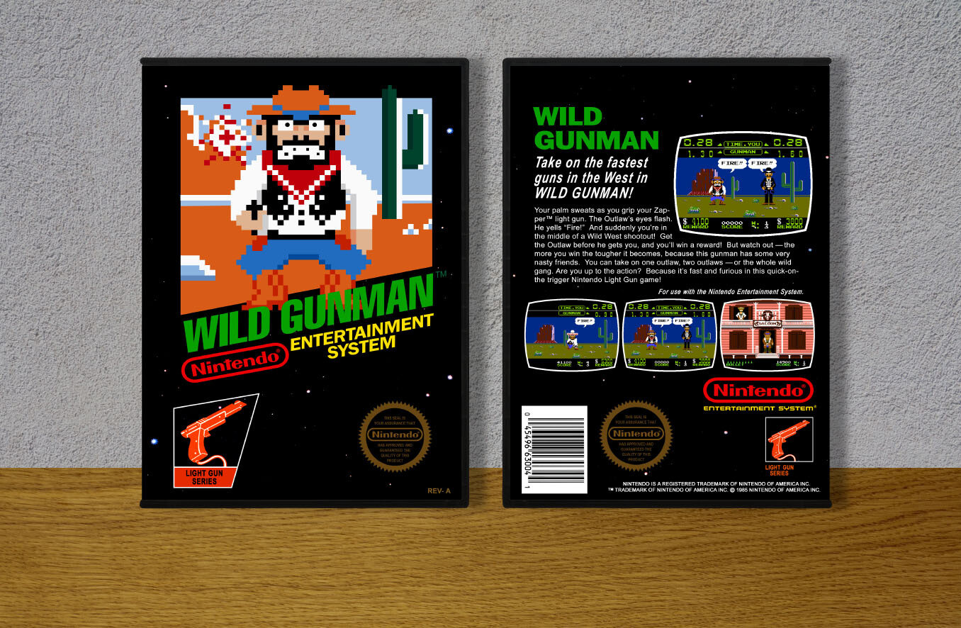 Wild Gunman, Case Color: DARK GREY (OEM DS CASE COLOR)