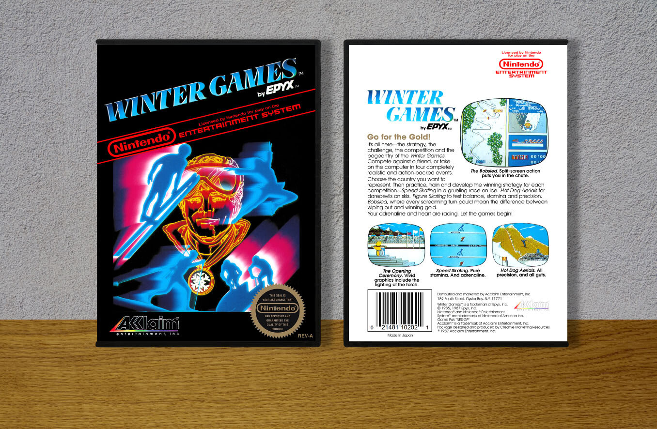 Winter Games, Case Color: DARK GREY (OEM DS CASE COLOR)