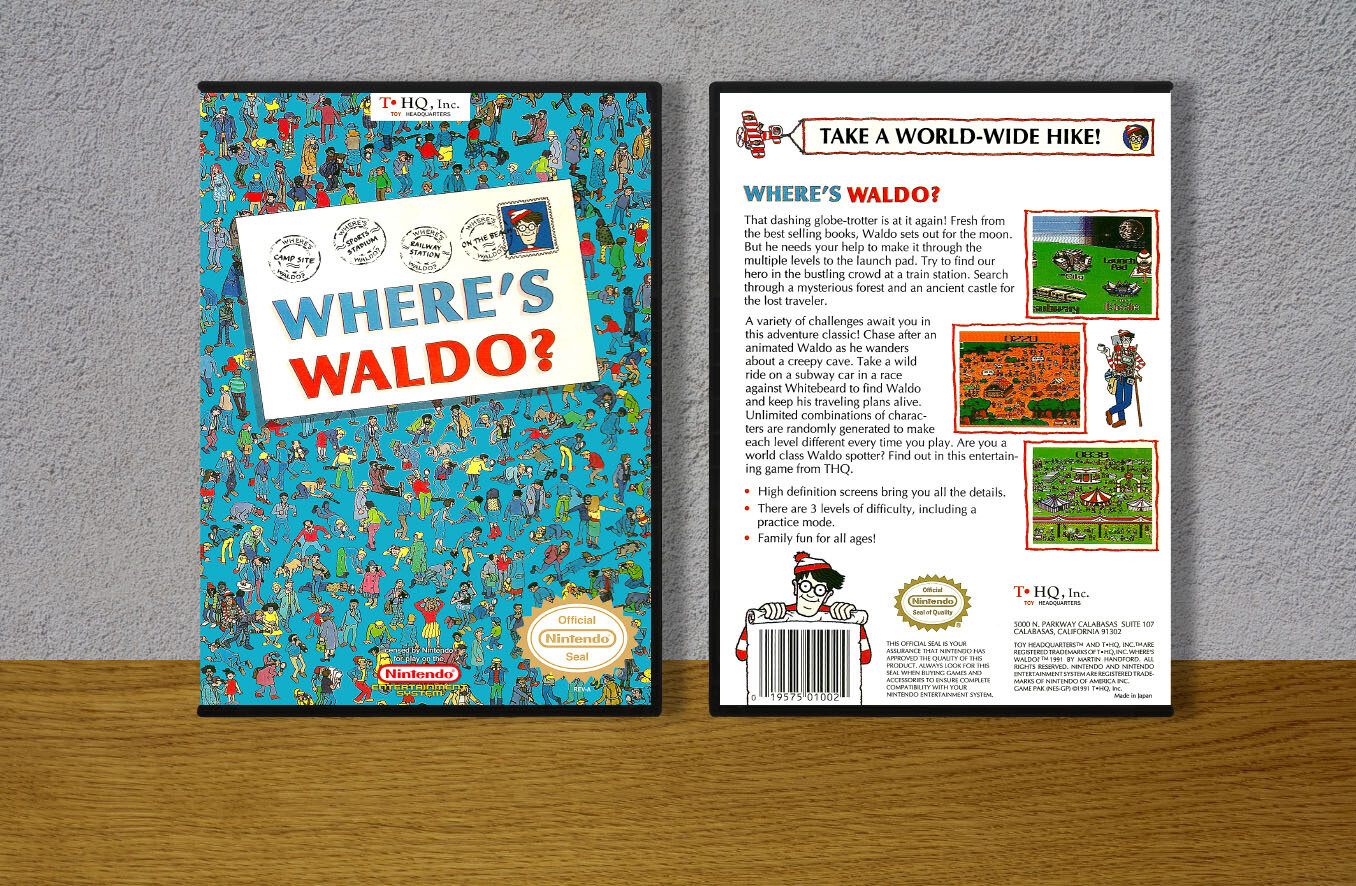 Where&#39;s Waldo?, Case Color: DARK GREY (OEM DS CASE COLOR)
