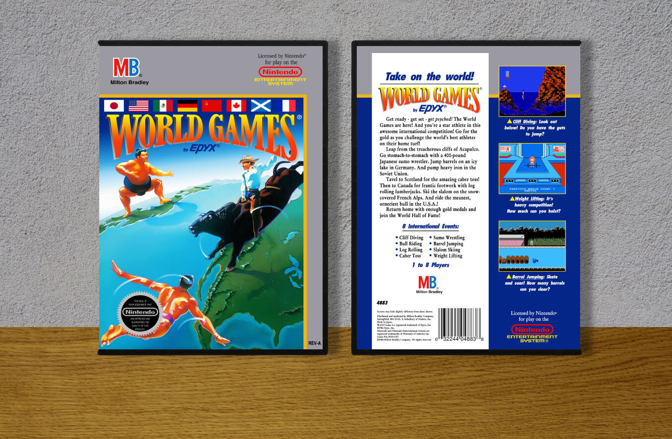 World Games, Case Color: DARK GREY (OEM DS CASE COLOR)