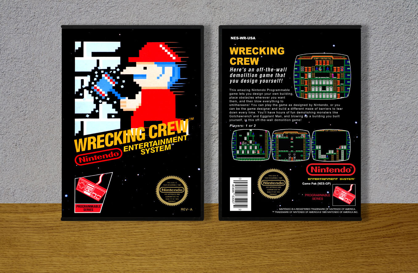 Wrecking Crew, Case Color: DARK GREY (OEM DS CASE COLOR)