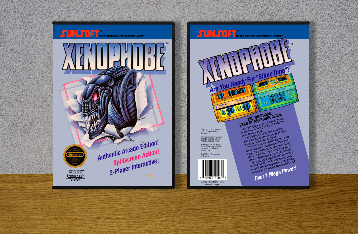 Xenophobe, Case Color: DARK GREY (OEM DS CASE COLOR)