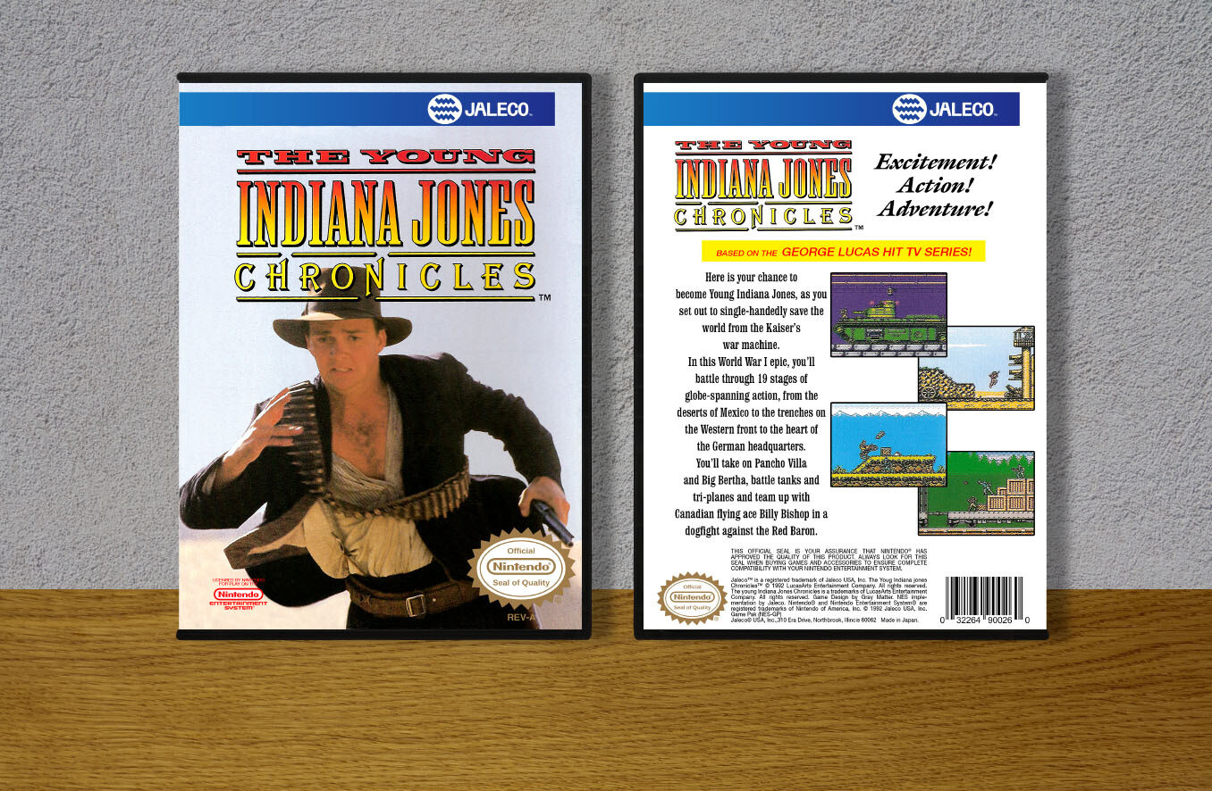 Young Indiana Jones Chronicles, The (Conforming Spine), Case Color: DARK GREY (OEM DS CASE COLOR)