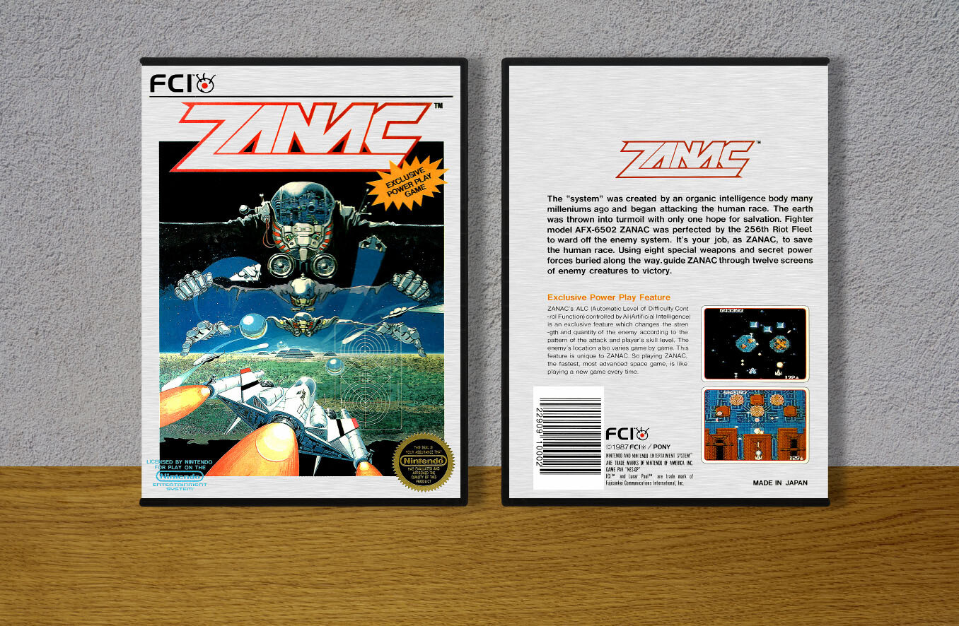 Zanac, Case Color: DARK GREY (OEM DS CASE COLOR)