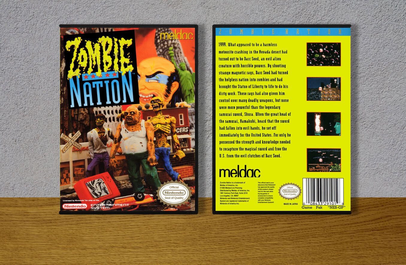 Zombie Nation, Case Color: DARK GREY (OEM DS CASE COLOR)