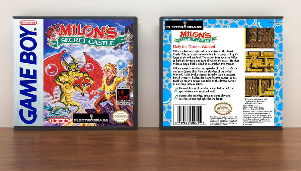 Milon&#39;s Secret Castle, Artwork Spine Color: Chrome