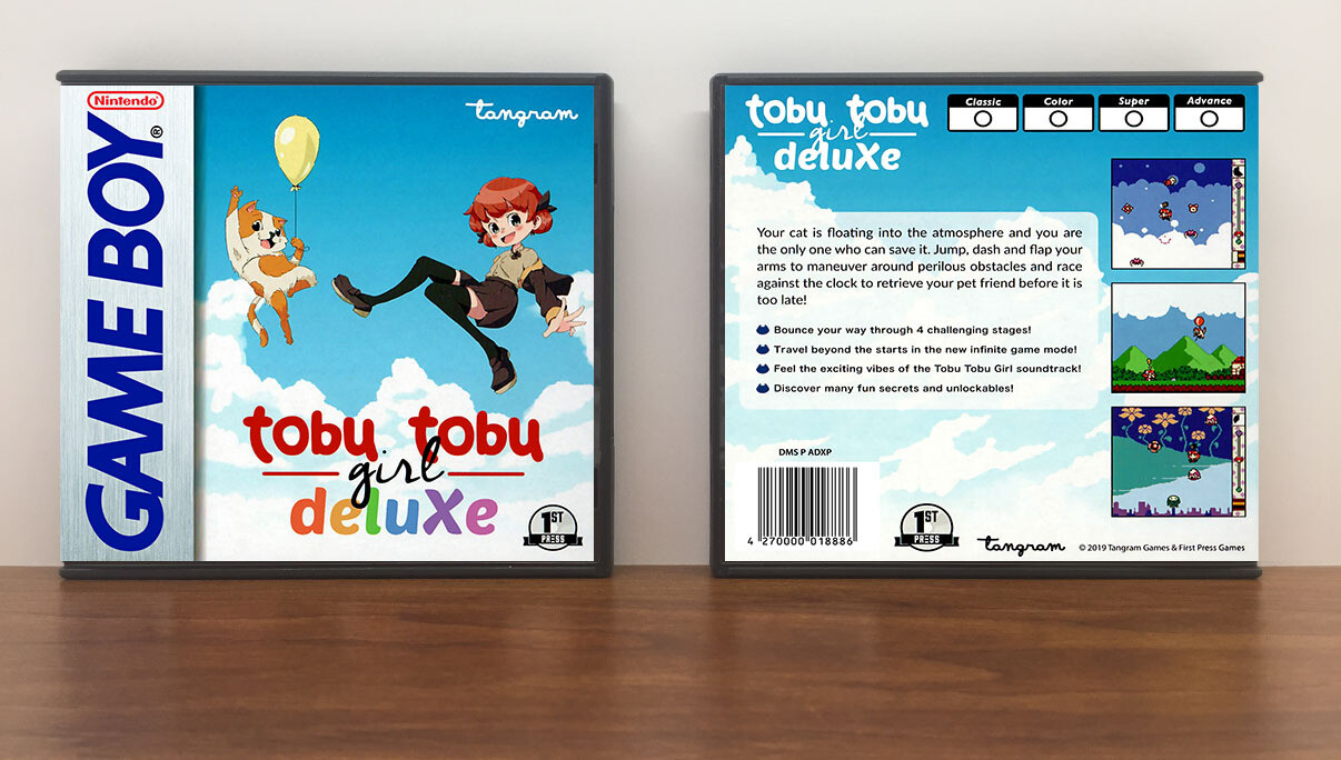 Tobu Tobu Girl Deluxe, Artwork Spine Color: Chrome